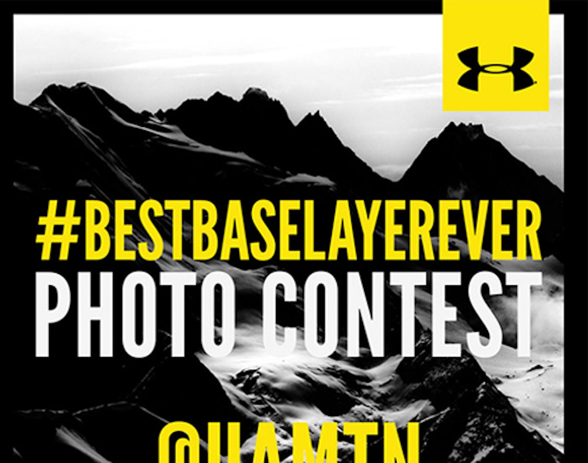Snap photos, win UA MTN gear via #BestBaseLayerEver Instagram contest