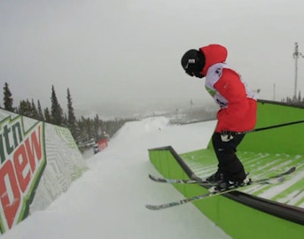 Here's your first look at the Dew Tour slopestyle course
