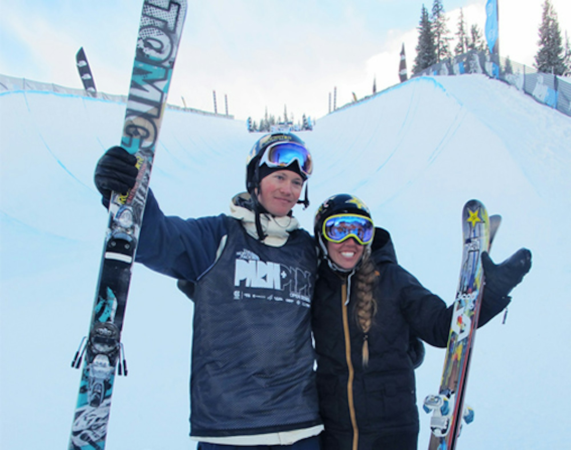 Mike Riddle and Maddie Bowman win The North Face PPOS halfpipe event at Copper