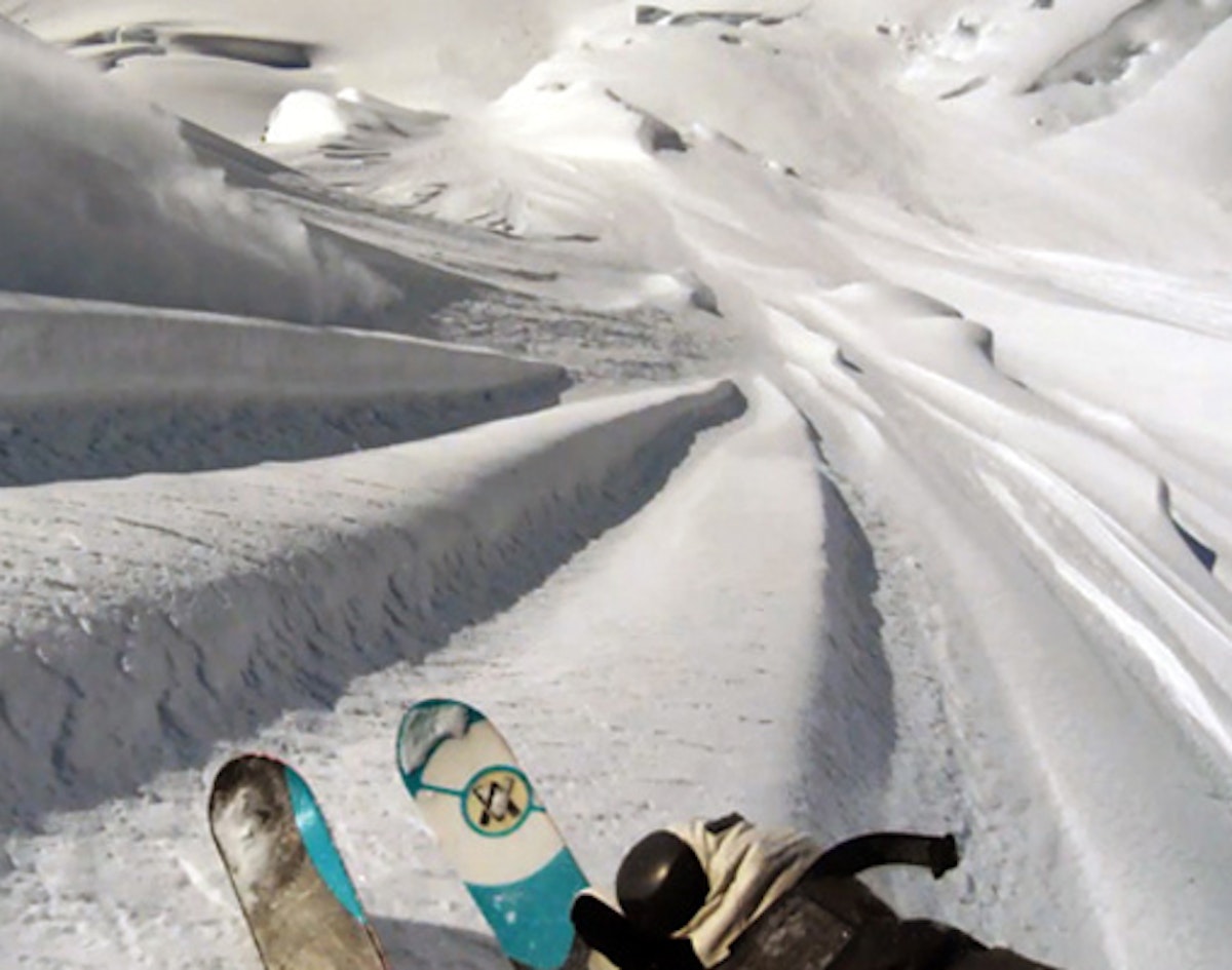 Dash Longe rips crazy-cool lines in the Northern Chugach