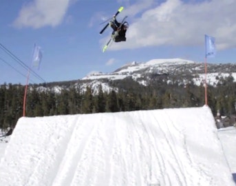 Sammy Carlson shreds early season at Mammoth Mountain