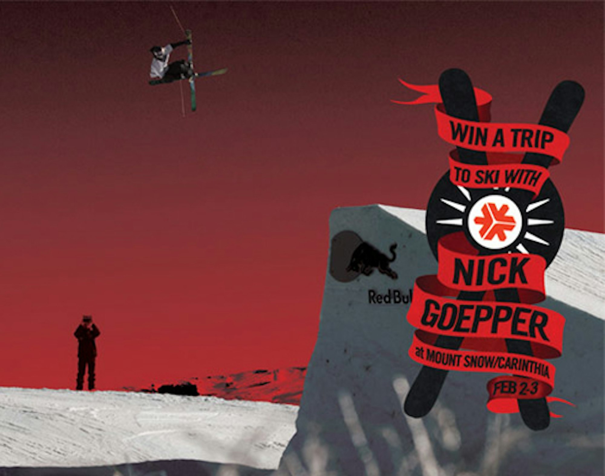 Win Nick Goepper's complete setup and ski with him at Mount Snow