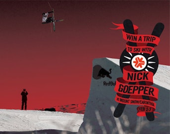 Win Nick Goepper's complete setup and ski with him at Mount Snow