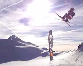 Lisa Zimmermann becomes first female to stomp a double cork on skis