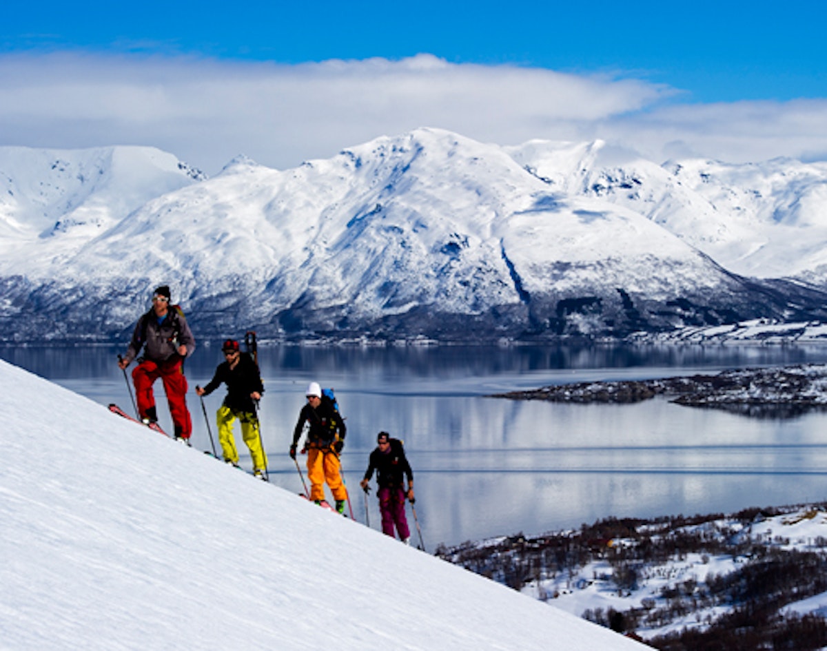Exploring beautiful Lyngen, Norway with Eric Hjorleifson and friends
