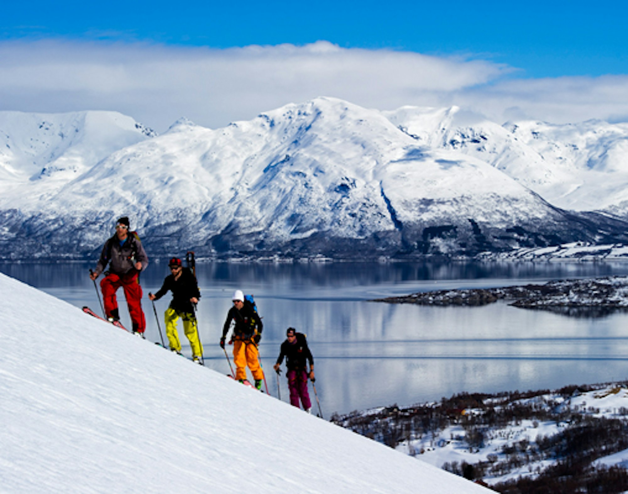 Exploring beautiful Lyngen, Norway with Eric Hjorleifson and friends
