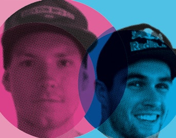 Skiers test their knowledge on Jibardy: Max Hill vs. Bobby Brown