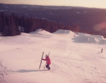 Ripping park in Hafjell, Norway with PK Hunder and friends