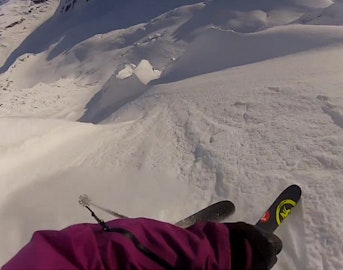 Colter Hinchliffe shreds big lines in AK and BC, backcountry booters in Idaho