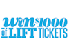 Win $1,000 worth of lift tickets from Liftopia