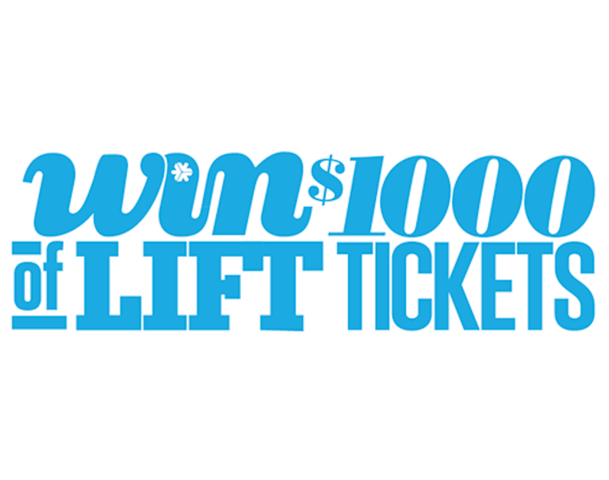 Win $1,000 worth of lift tickets from Liftopia