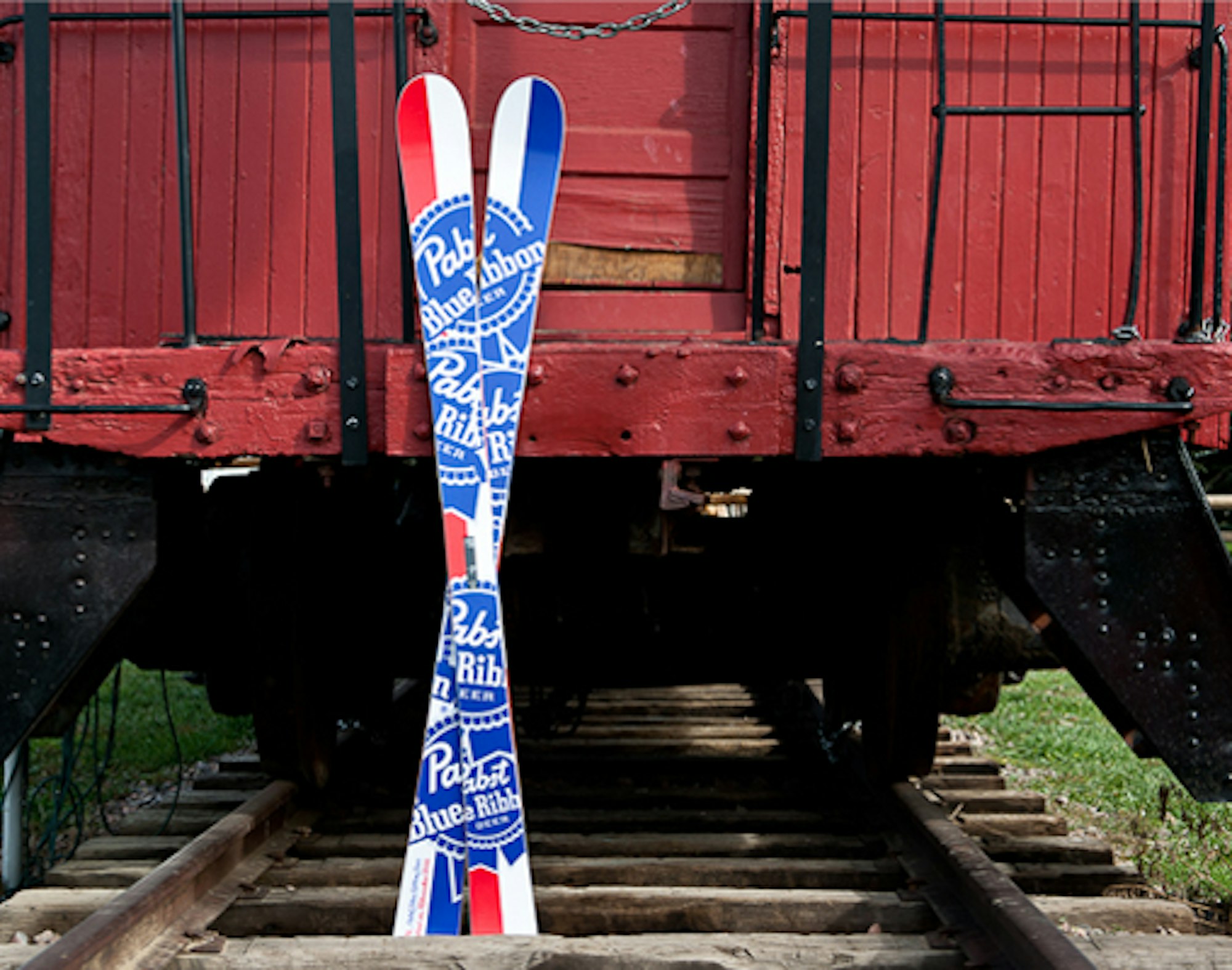 We're giving away a pair of PBR/Lib Tech collab skis [Winner announced]