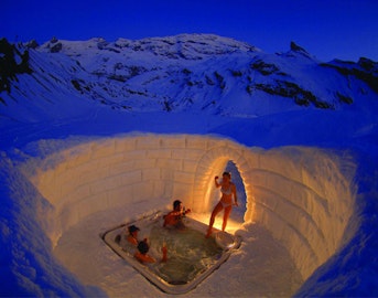Talk: How skiers turned “hot tub” into a verb, a sport and a legitimate date