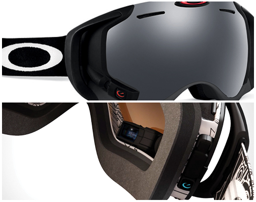 GPSゴーグル ヘッドアップディスプレイ搭載 OAKLEY AIRWAVE1.5 Oakley unveils new Airwave 1.5 goggle featuring Heads-Up Display