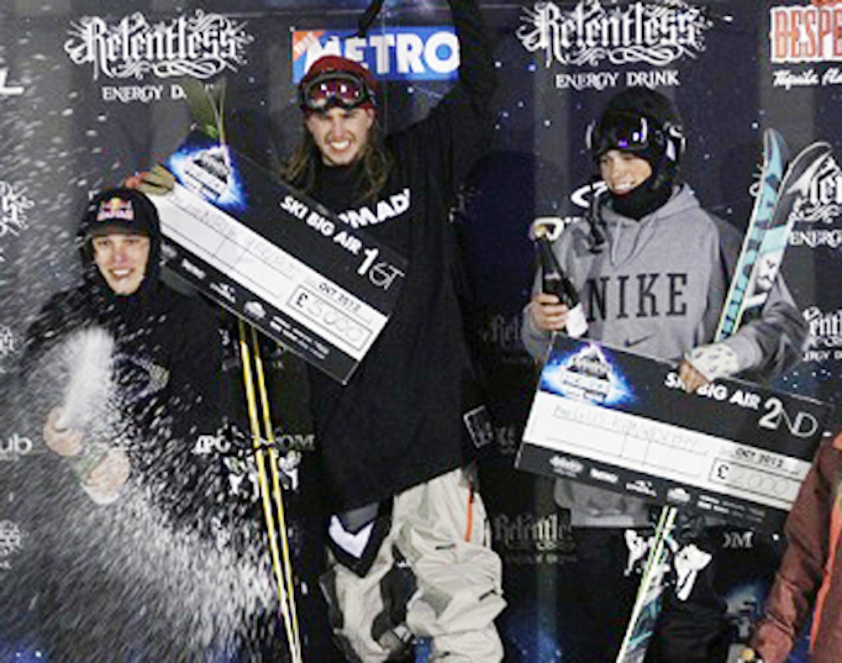Henrik Harlaut wins the 2012 London Freeze Big Air