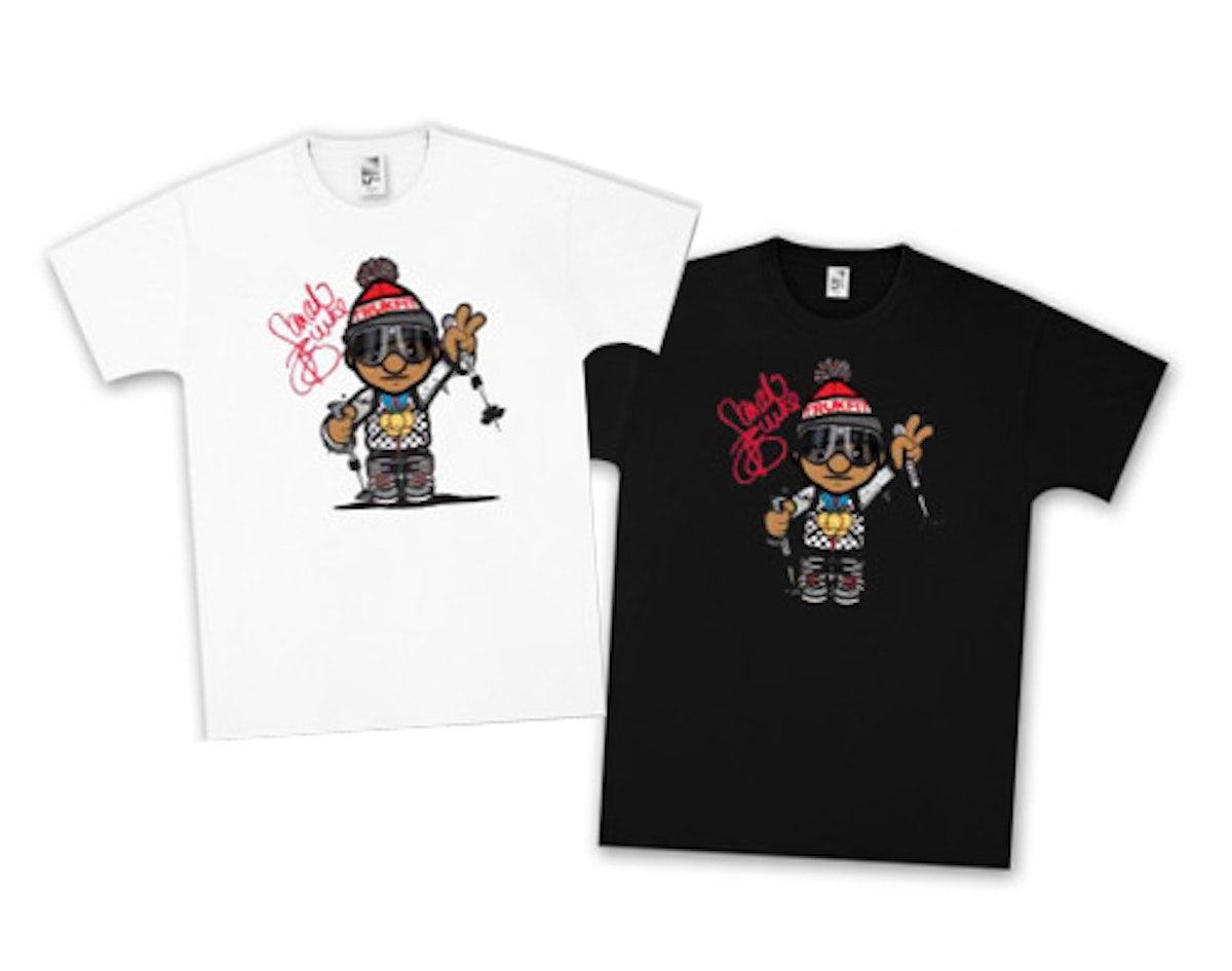 Lil Wayne honors Sarah Burke with "Tommy Burke" Trukfit T-shirt