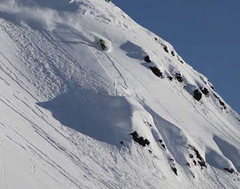 Sierra Quitiquit rips big mountains, does yoga in her underpants