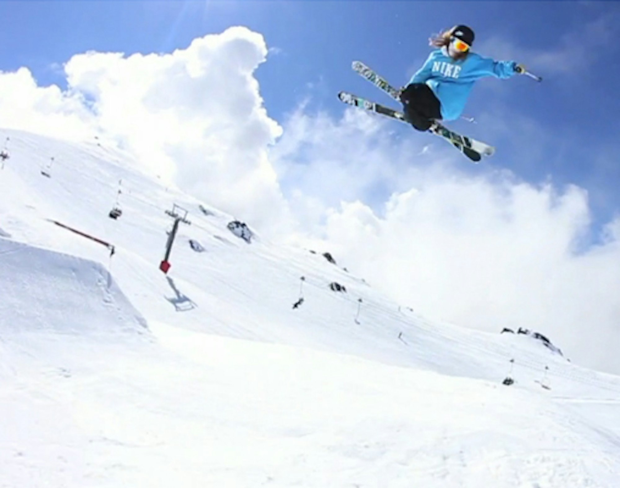 Beau-James Wells lets loose at Cardrona, NZ this summer