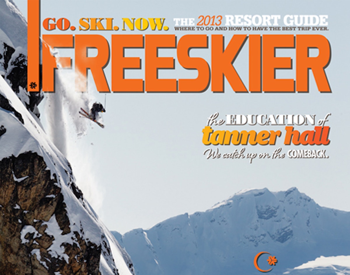 Parker White airs onto the cover of our 2012 November issue, now on newsstands