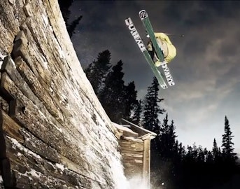 Banks Gilberti and McRae Williams shred 'wooden woopy bangers'