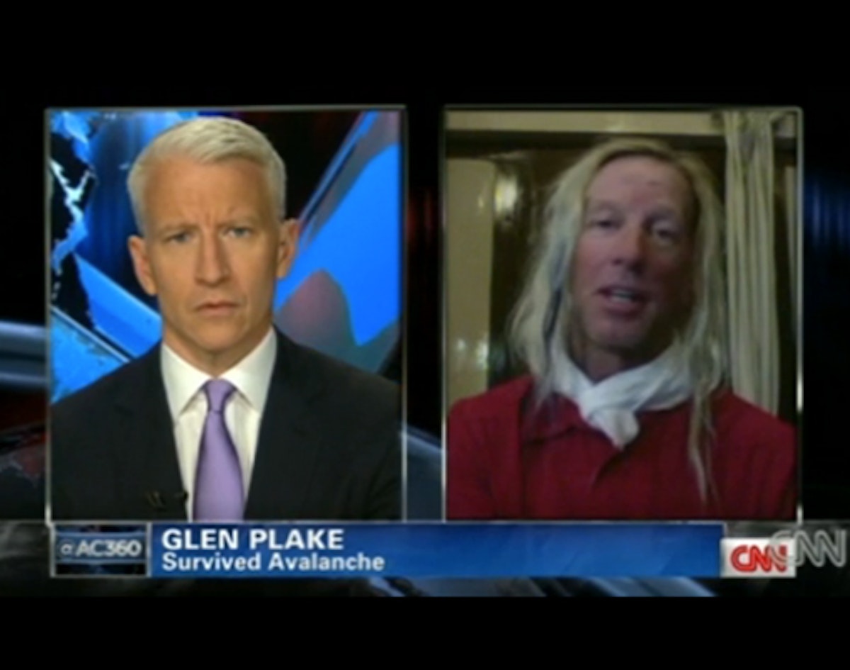 Glen Plake discusses Manaslu avalanche with Anderson Cooper