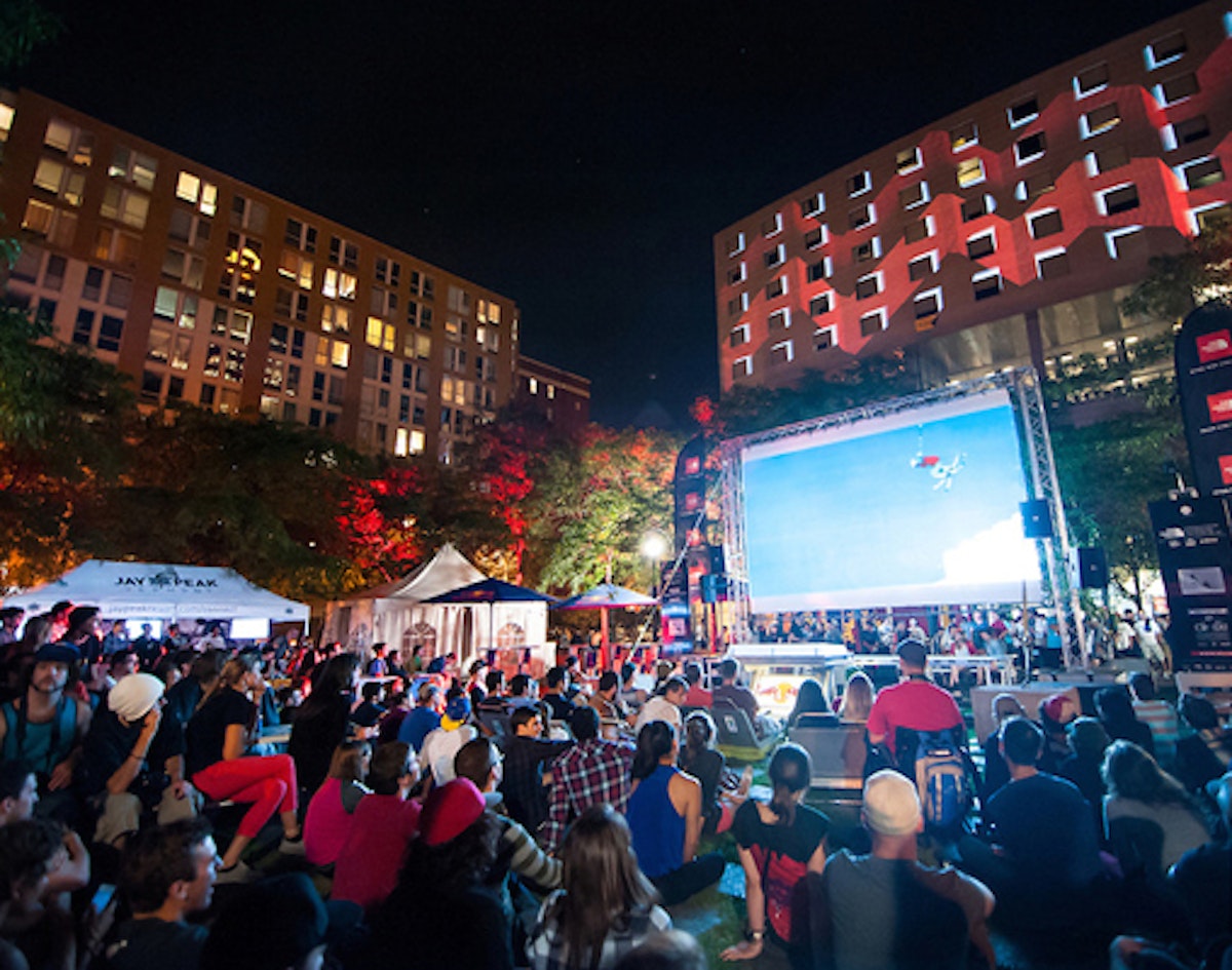 Nike iF3 kicks off in Montreal with The North Face Outdoor Movie Screening
