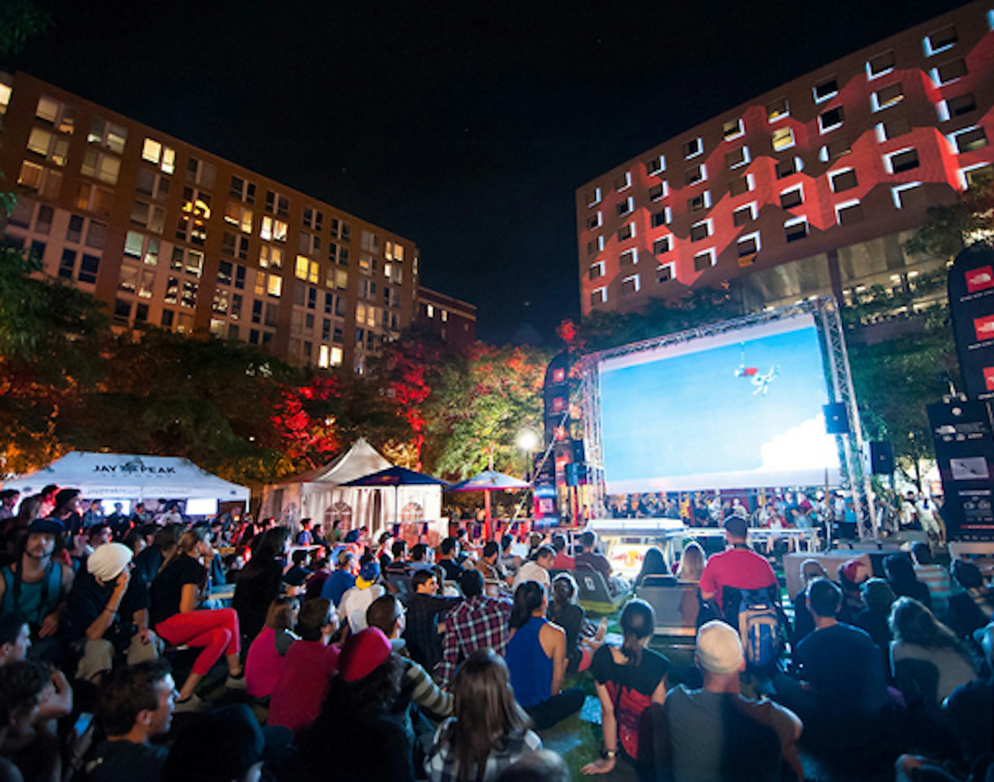 Nike iF3 kicks off in Montreal with The North Face Outdoor Movie Screening
