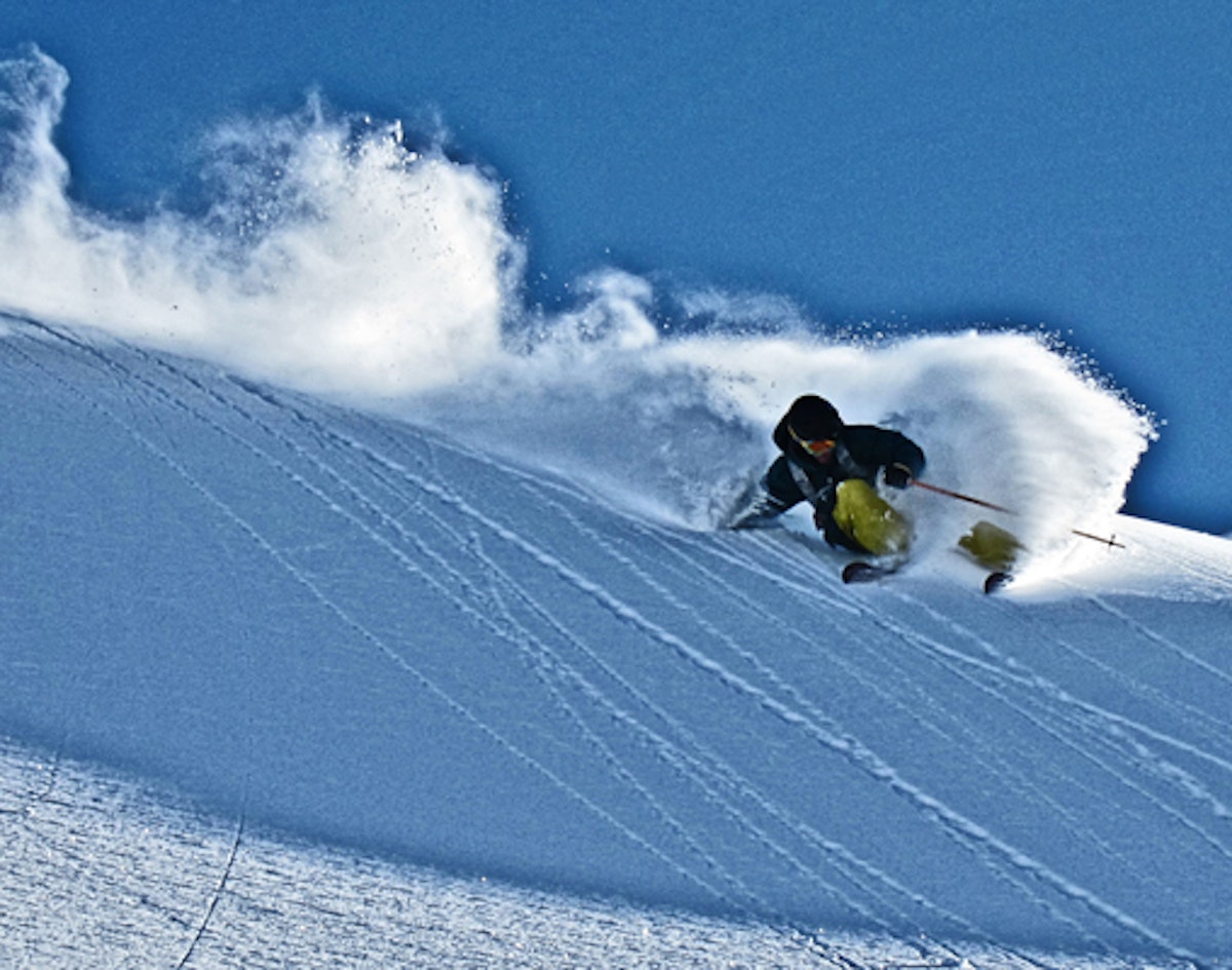 James Heim explains the importance of line choice and reading terrain when filming in the backcountry