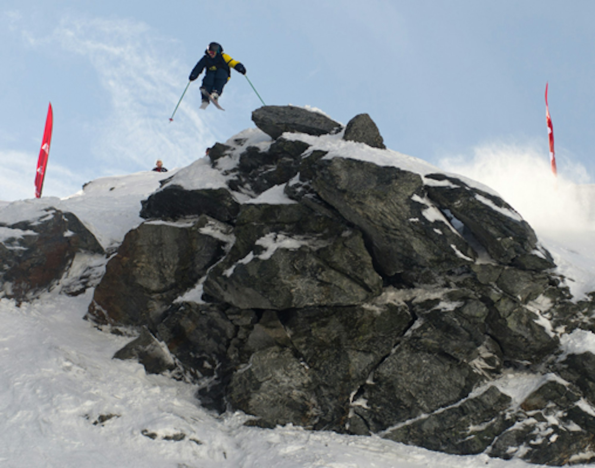 Devine, Fisher win The North Face Freeski Open Big Mountain finals