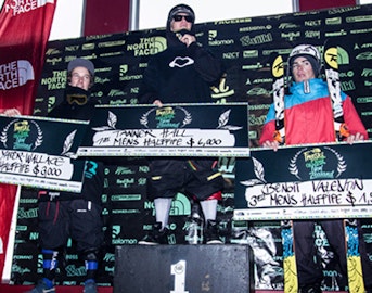 Tanner Hall and Tiril Christiansen take the win at The North Face Freeski Open Superpipe