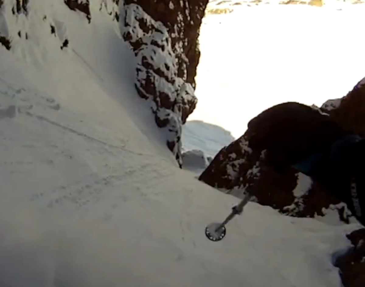 One run in Las Leñas: Corbus Shot