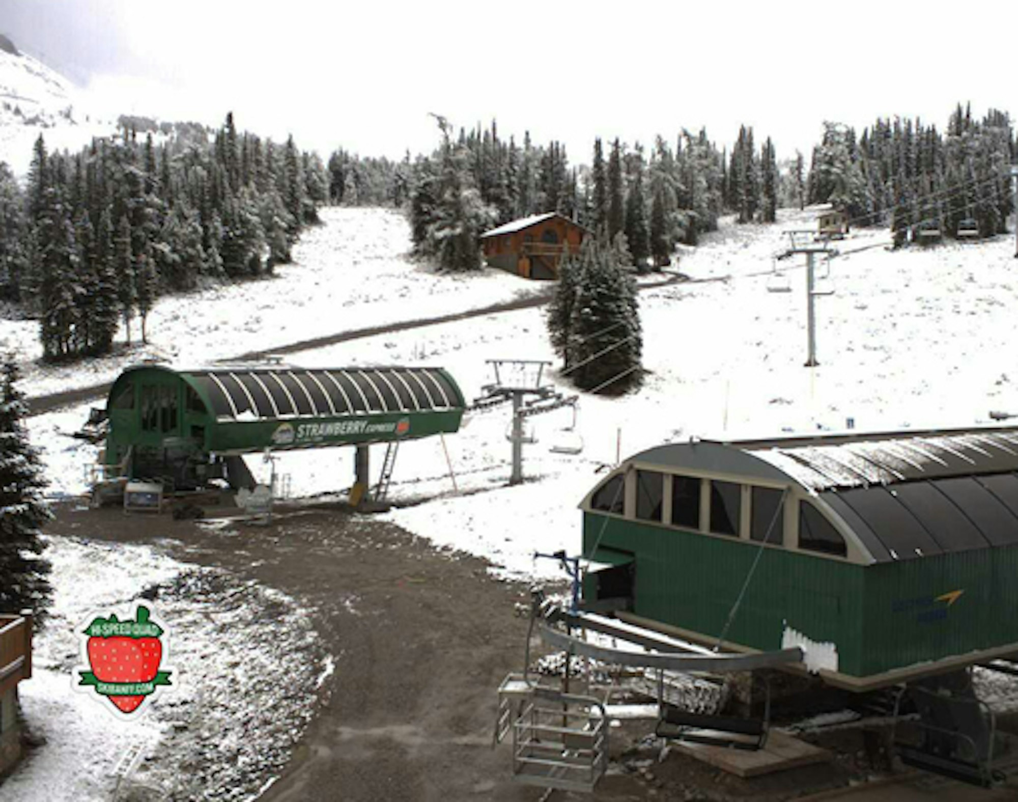 Feel Good Friday: Snow falls at Sunshine Village