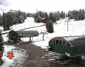 Feel Good Friday: Snow falls at Sunshine Village