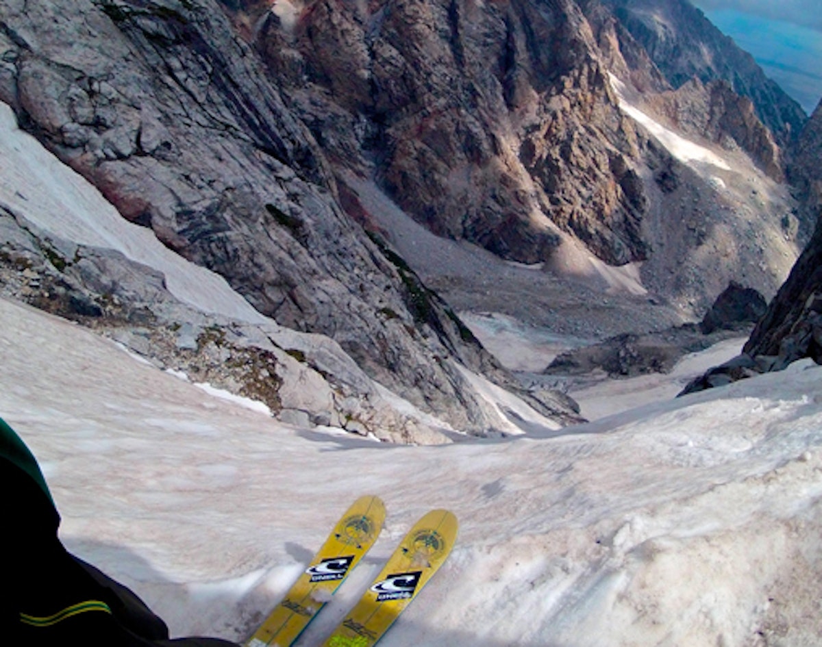 Effort: Climbing and skiing the Middle Teton’s glacier route in August
