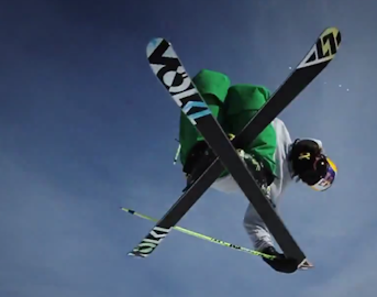 Russ Henshaw and friends shred park at Perisher, Australia