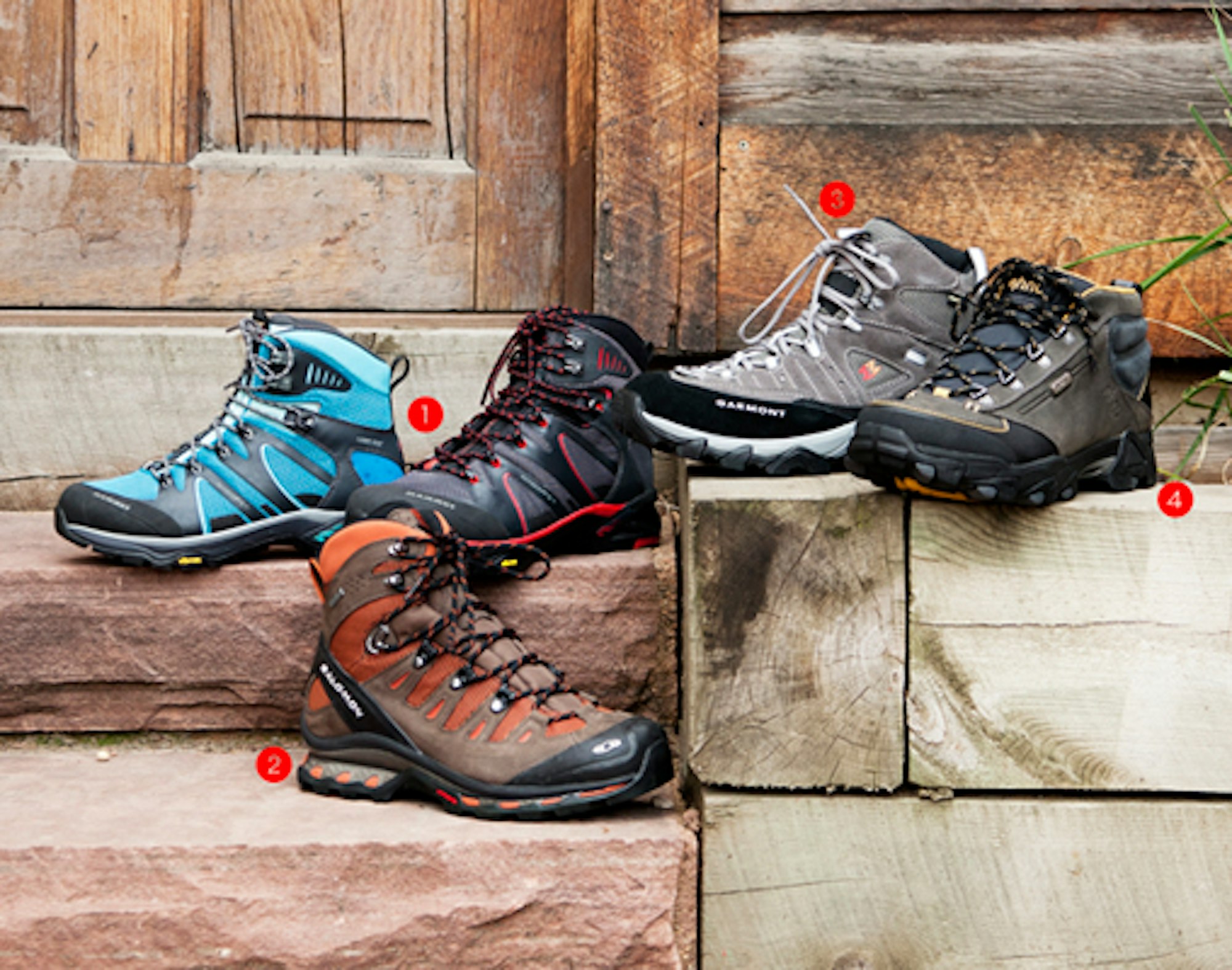 Take to the trail with one of these four hiking boots
