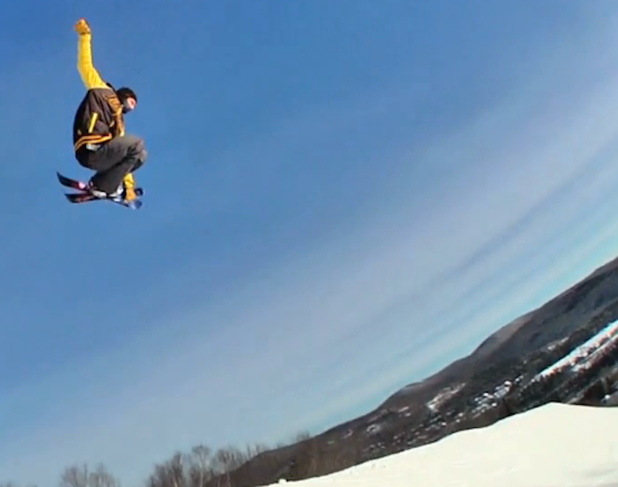 Urban shred and snowblading antics by Ian Compton