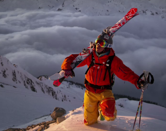 Follow photographer Jonas Bendiksen as he shoots near Mont Blanc