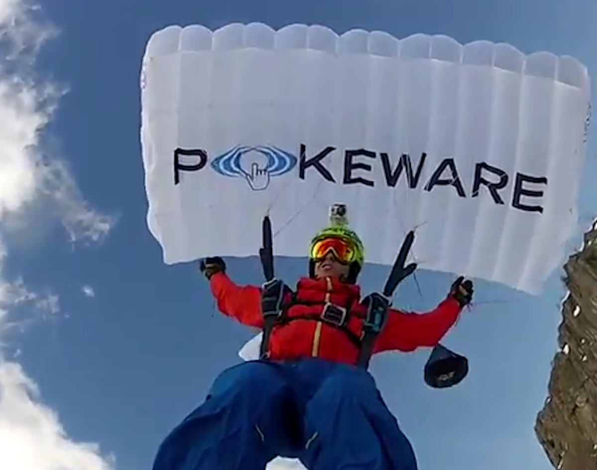 JT Holmes ski BASE jumps for first time since passing of Shane McConkey