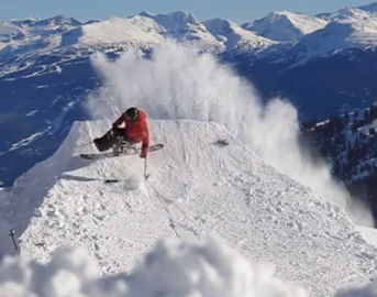 Watch now: Josh Dueck stomps first-ever sit ski backflip