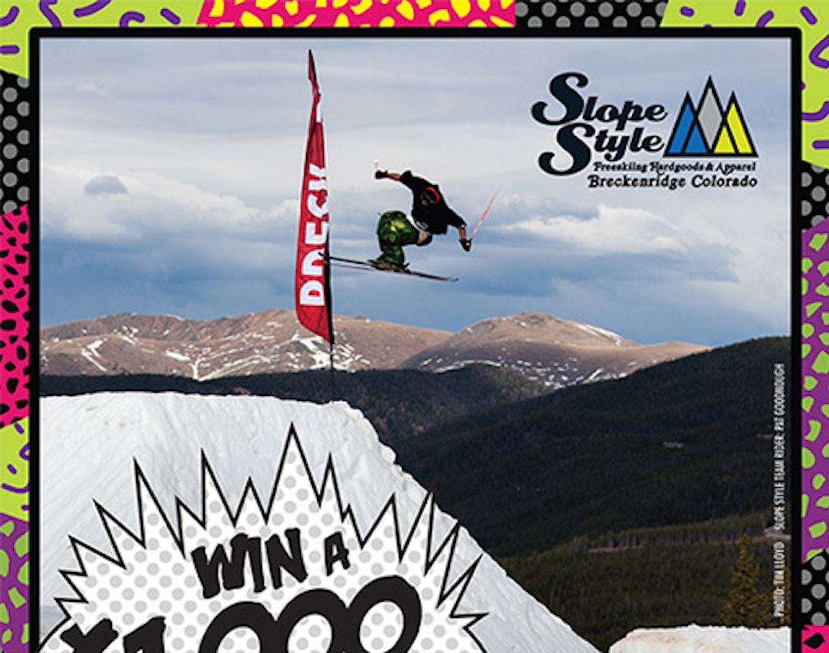 Win a $1,000 shopping spree from Slope Style Ski Shop in Breckenridge, Colorado