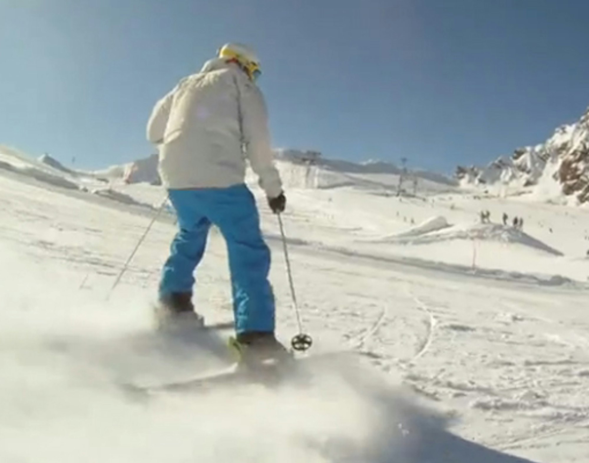 Pekka Hyysalo is back on his skis