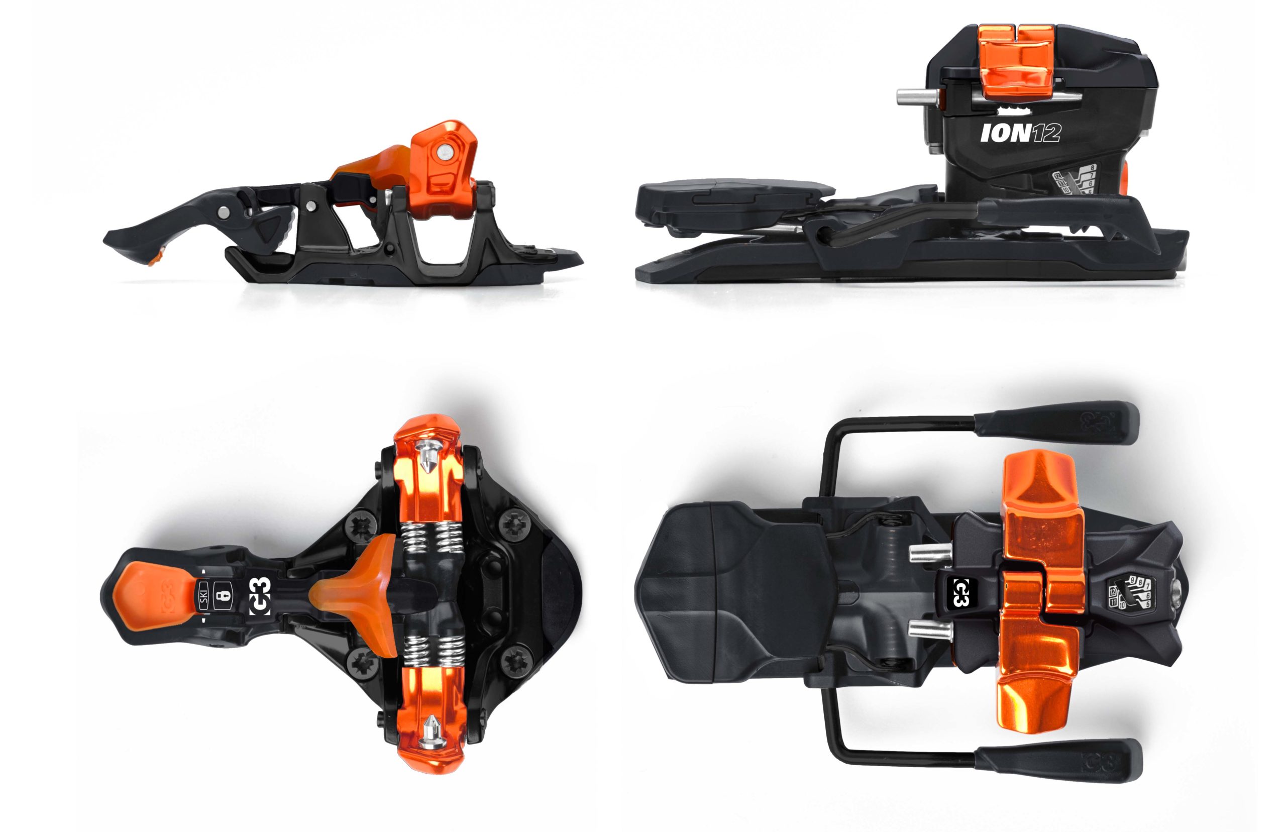 G3ビンディング ionまたはzed　スキーアイゼン130mmとマウントキット DEEP DIVE] G3 Bindings Review