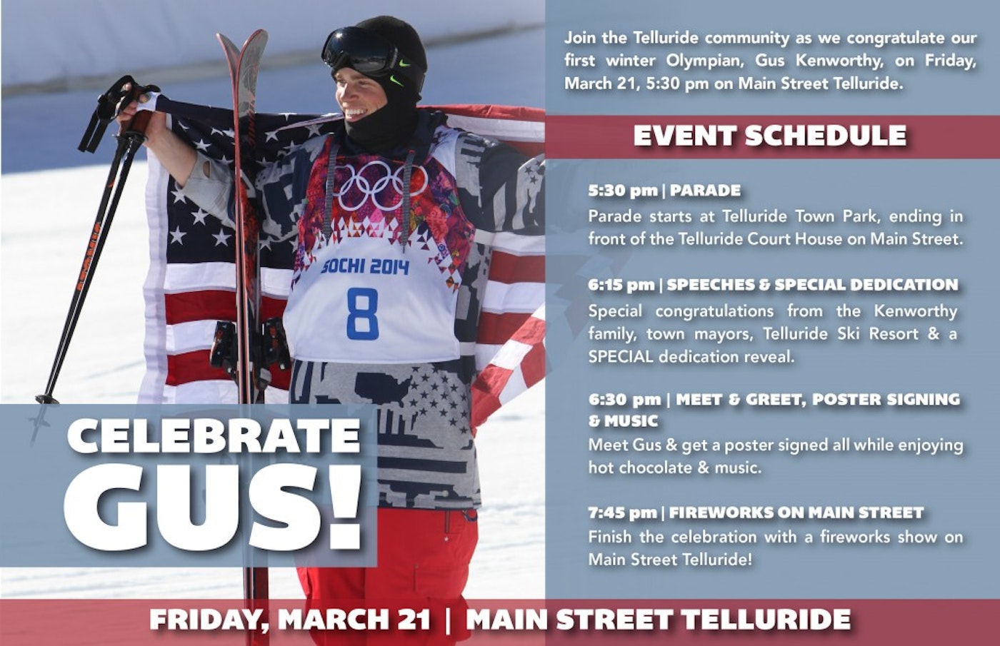 Gus Event Hand Bill Merchants