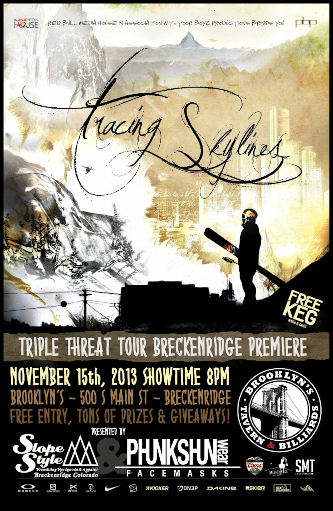 TRACING SKYLINES POSTER