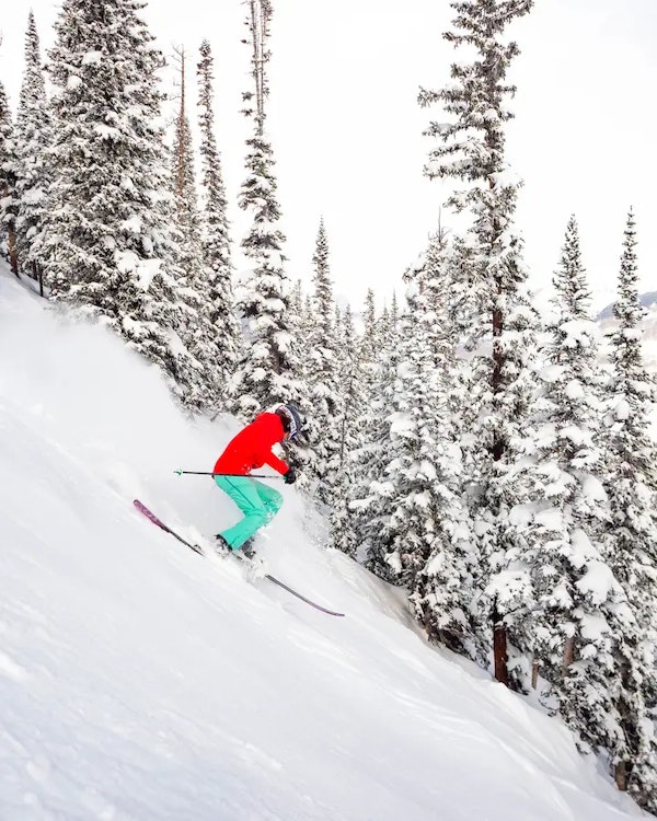 Skiing at Crested Butte