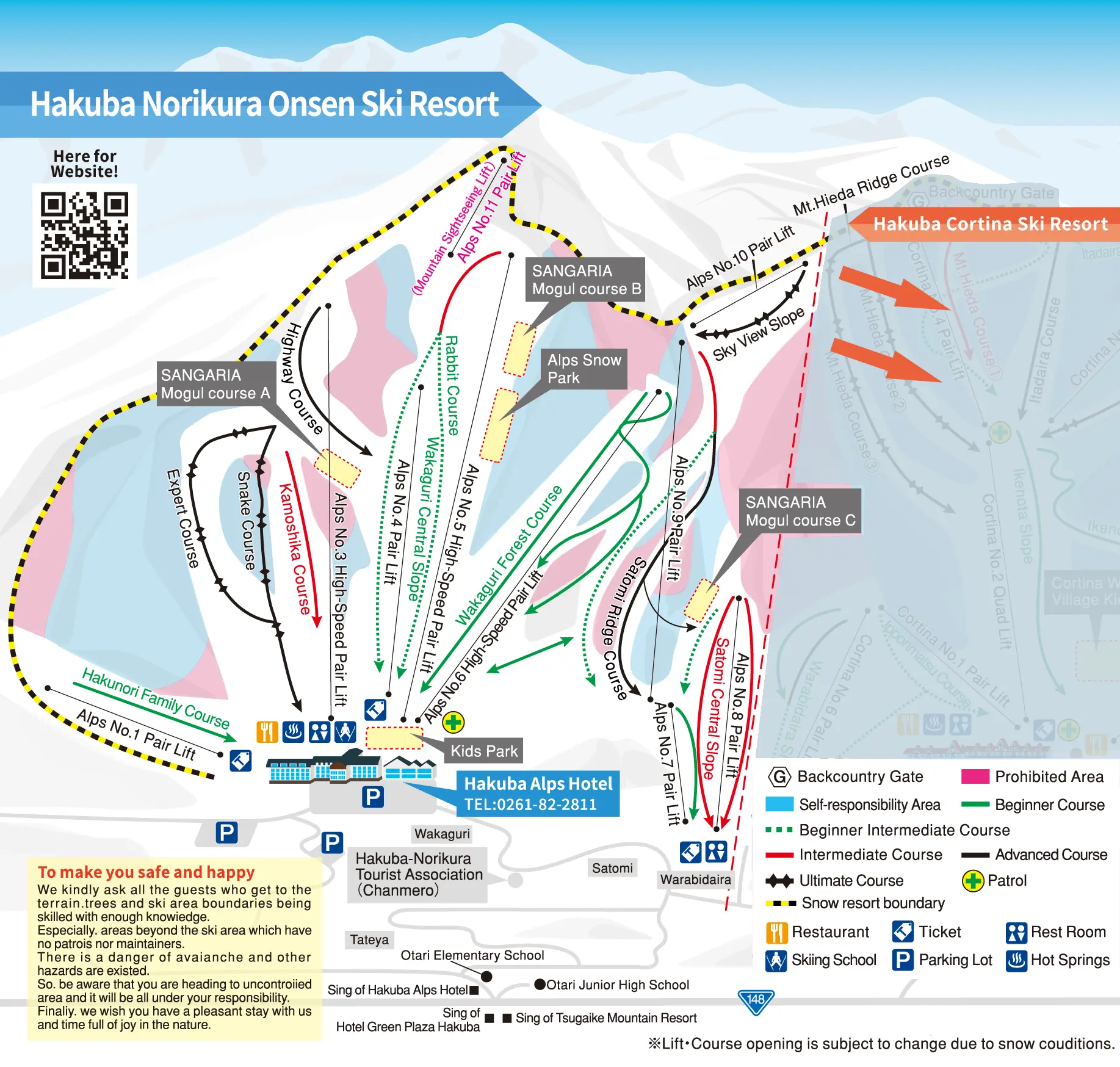 Hakuba Norikura Onsen Snow Resort