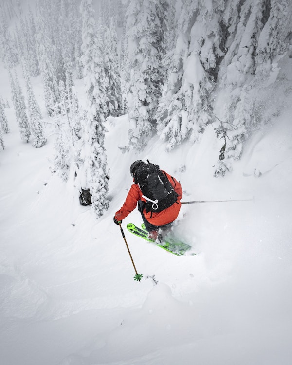 Skiing at Revelstoke