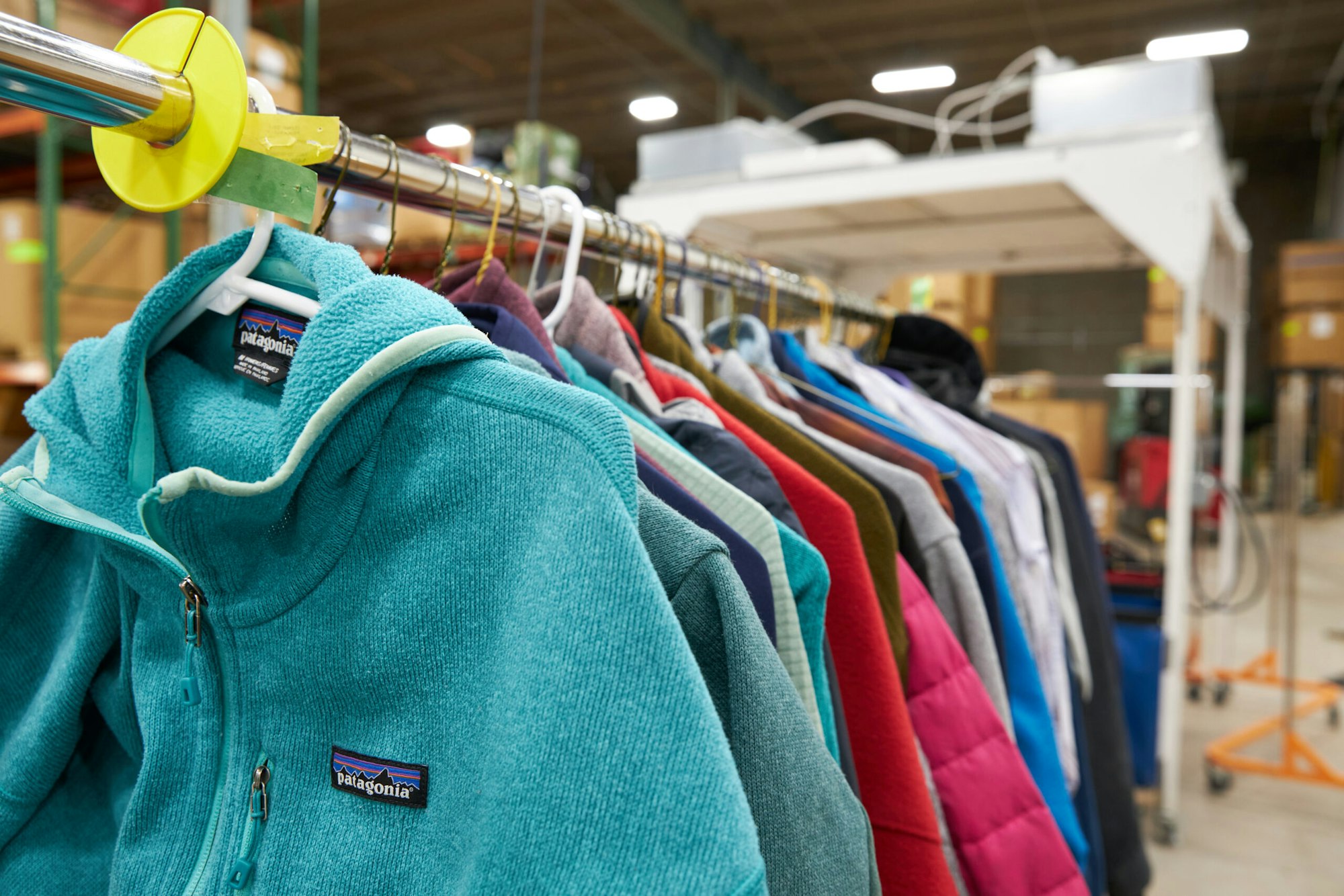 Repaired clothing in Tersus headquarters in Engelwood, CO