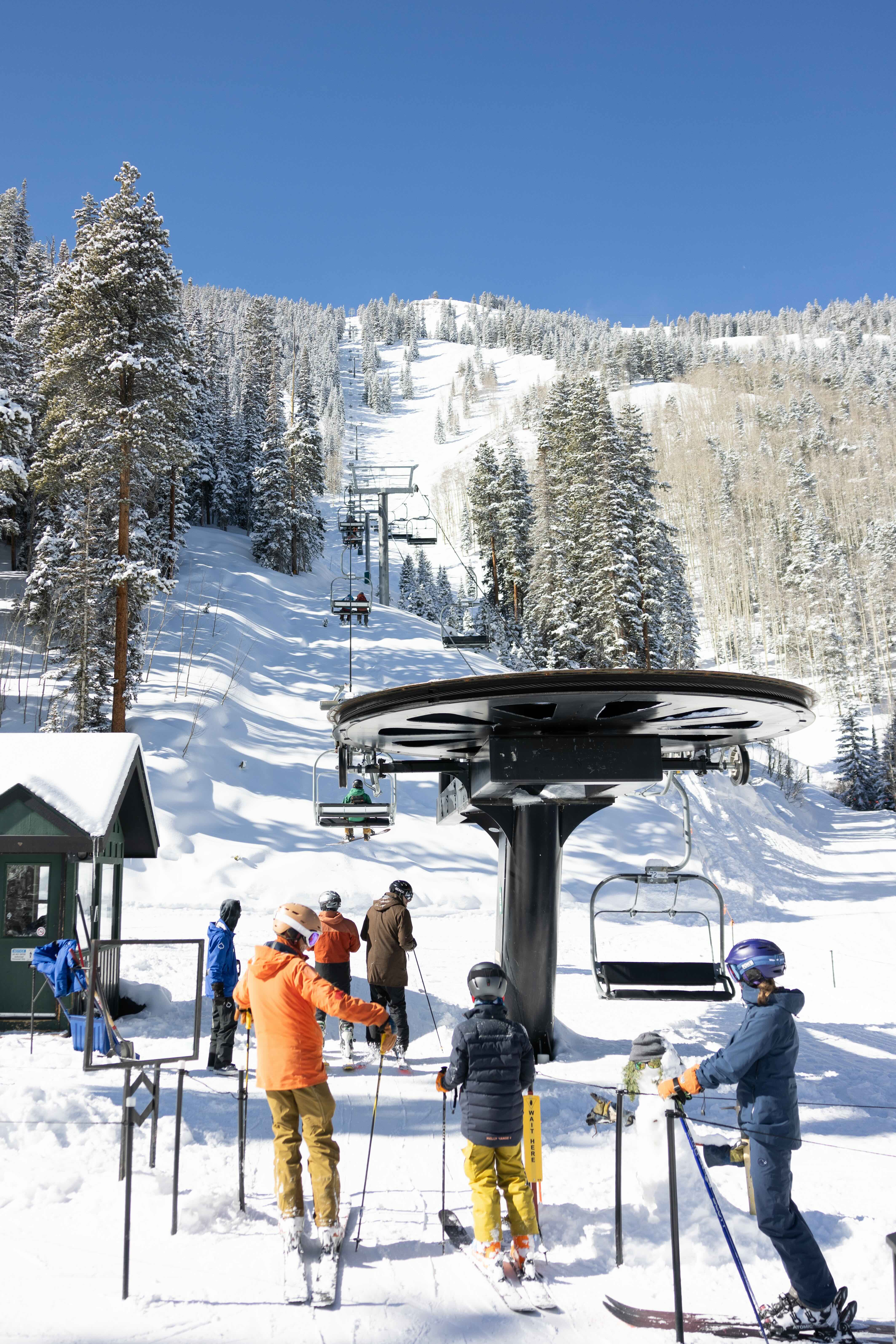 Deep Temerity lift at Aspen Highlands